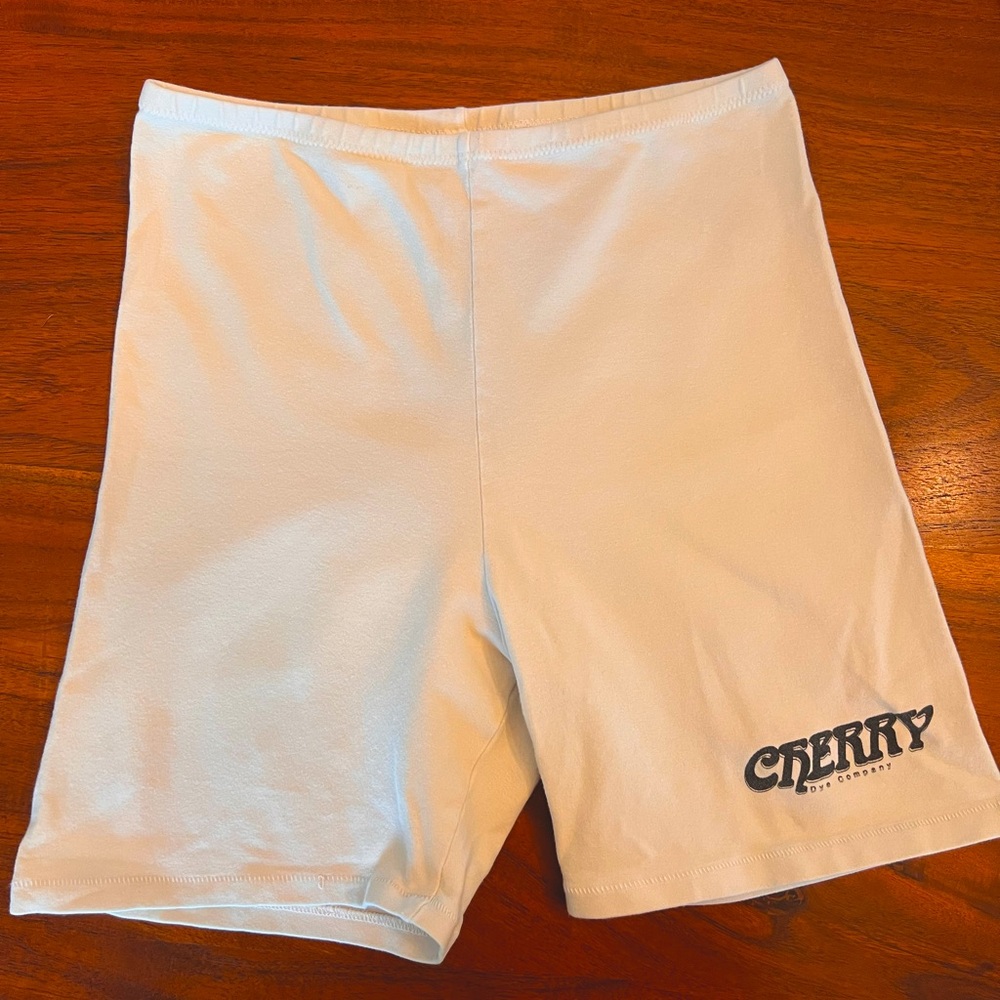 Cherry LA dye company biker shorts in small.